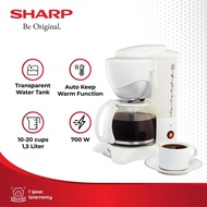 Sharp HM-80L HM 80L W Coffee Maker 1.5 Liter/