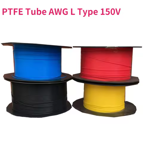 1 Meter PTFE Tube AWG L Type 150V Wall Thickness 0.15/0.2/0.3mm PTFE Capillary