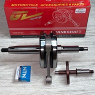 LC135 (5s) Y15ZR JET UP 4mm (+8mm) RACING CRANKSHAFT (GL RACING) FORGED ROD 100L