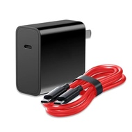 ZTE นูเบีย 80W PD อะแดปเตอร์ชาร์จรวดเร็ว + สายเคเบิลแบบคู่-C NEO CHARGE เข้ากันได้กับ Nubia V80 Desi