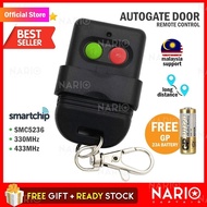 NARIO Malaysia Autogate Door Remote Control Key Duplicator SMC5326 330Mhz 433Mhz DIP Switch Auto Gat