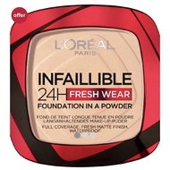 L'oreal Paris Infaillible 24H Fresh Wear Foundation in Powder Loreal Infallable