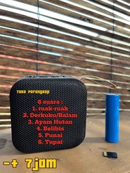 Speaker box mp3 pikat masteran burung ruak ruak kareo padi derkuku tekukur balam ayam hutan dan Beli