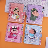Cute Mini Notebook with CRAYON Motif Divider SINCHAN Mini Memo SINCHAN