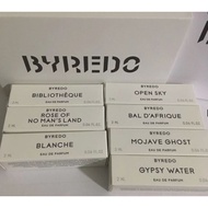 BYREDO Mojave Ghost Young Rose Gypsy Water mumbai noise Blance Bibliotheque Bal d'Afrique Perfume Sample EDP Frangrace