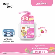 Babymommy👶BZU BZU Baby Toothpaste 50g Kids Toothpaste Ultra Soft Kids Toothbrush Kids Toothbrush 8+ 