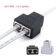 RJ11 6P6C 6P4C 6P2C Female To Female 1 to 2 Splitter PCB Connection Cable