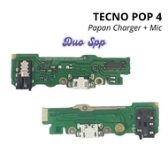Tecno Pop 4 Charger PCB Board + Mic BC2c/ BC1s/
