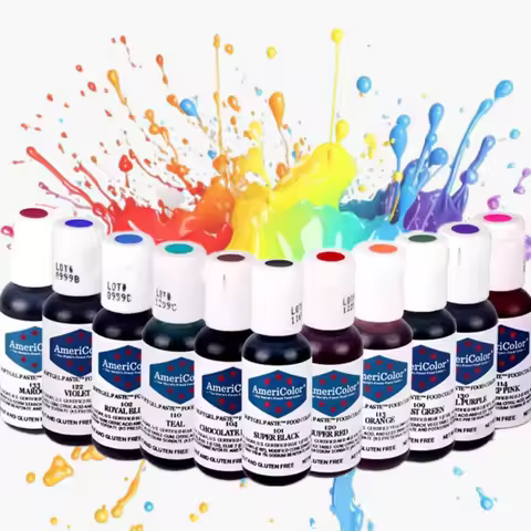 Americolor 22 colors Food Grade Dyeing Pigment Crystal Colorant Epoxy DIY Candle Soap Coloring Handm