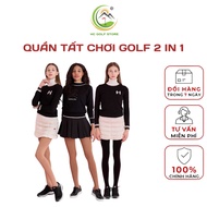 Hustony 2in1 slim Tights, winter warm socks, summer sun protection - HC GOLF