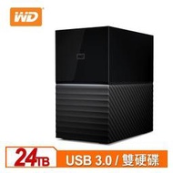 (聊聊享優惠) WD My Book Duo 24TB(12TBx2) 3.5吋雙硬碟儲存(台灣本島免運費)