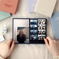 Iconic Four Cut Album Mini Photo Book (Couple Adhesive 4x6 Pocket Self Photo Album Wedding Ultrasoun