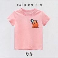 2026 Unisex Kids T-Shirt 2-10 Years Chainsaw Motif COD South Korea COD IL7X