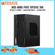 Brandnew MSI MINI PRO DP20Z 5M RYZEN 3 5300G | 16GB RAM DDR4 | 240GB SSD