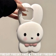 3D Blush Bunny iPhone16promax Phone Case Apple XAGV