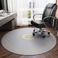 Round Swivel Chair Floor Mat Desk Chair Anti-slip Mat Computer Desk Foot Desk Carpet Wooden Floor Protection Mat
