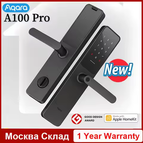 Aqara Smart Door Lock A100 Pro Zigbee Bluetooth 5.0 Apple Home Key Fingerprint Password Unlock Work 
