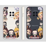 DMY Huawei mate 30 case soft silicon couple cute anime printed design for huawei mate 20 pro 20X 10 Pro P30 pro P20 lite gift for friends