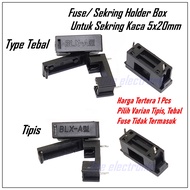 Pcb Fuse Holder 5x20mm Box Fuse Box Glass Fuse Holder BLX-A Power Supply Audio Amplifier