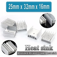 heatsink Heat Sink Aluminum Cooling Cooler 2.5cm x 2.3cm x 1.6cm Transistor Cooler 25x23x16 mm TO-22