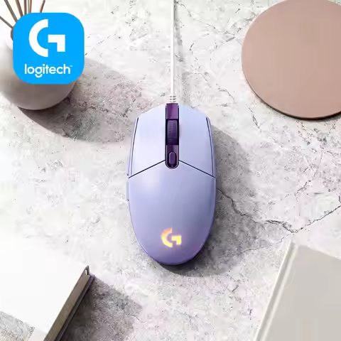 Logitech G203 Prodigy RGB Gaming Mouse Wired 200-8000 DPI 6 Buttons 1ms Response 1000Hz Polling Tour