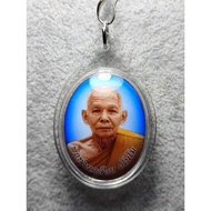 【818泰国佛牌】Wat Phukhaotong LP KLOY (PT KLOY) Locket 瓦普考通 陶瓷面自身 魂魄勇名僧 SP-2504023