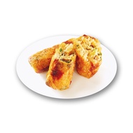【樂活e棧】素食年菜 手工腐皮蝦捲300gx2包-奶素(合菜 過年 拜拜 中元 清明 蔬食)(D+7出貨)