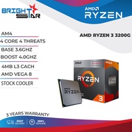 AMD RYZEN 3 3200G CPU Processor with AMD Vega 8 Graphics
