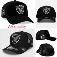 Adjustable Baseball Cap,AA Quality New Era  Breathable Mesh, Las Vegas Raiders, Outdoor Sunshade, Bl