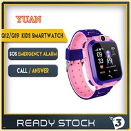 [Malaysia Hot Sale ]Q12 / Q19 Kids Smartwatch With Camera Jam Pintar Kanak-kanak Anti-Lost Kids Smar