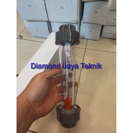 Flow Meter Rotameter 0.6 to 6 m3 meter cubic meter Rotameter/ 1" Inch Rotameter LZS32 Plastic Tube 1
