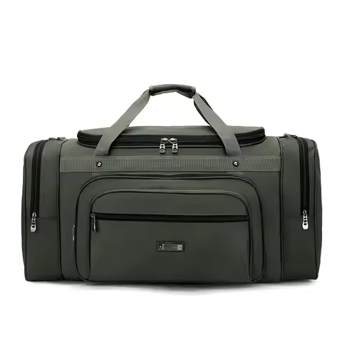 Waterproof Large Capacity Travel Bag Unisex Handheld Luggage Crossbody Bag for Tourist Nylon Materia