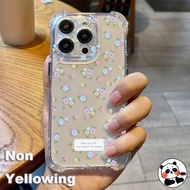 Elegant Fower Four Corners Casing For OPPO Find X8 X7 Ultra X6 X5 X3 Pro X2 Reno 4 3 2 2Z 2F Z ACE 2