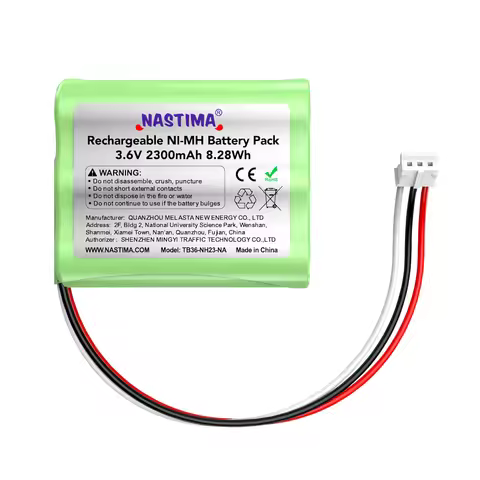 Nastima 3.6V 2300mAh Ni-MH Replacement Battery Pack For Tonies Tonie Box Musicbox TonieBox Portable 