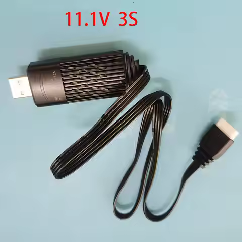 2S/3S 7.4V/11.1V USB Charge Line for MJX H16H H16E H19P 16108 16207 16208 16209 16210 HYPER GO RC Ca
