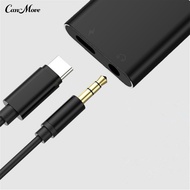 Mini Type-C Adapter USB31 2 in 1 USB C to 35mm Type C Cable Converter for Phones