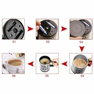 COFFEE MIXING MUG / AUTOMATIK STIRRING MUG