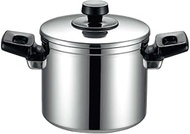 Yamashita Craft 04-0196-0102 Ultra Thick Bottom Cortina Sauce Pot, 7.9 inches (20 cm) (3.6 L)