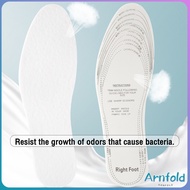 AF Memory Latex Insoles White 1 Pair Unisex Shoe Pad Insoles