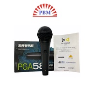 Micro có dây karaoke Shure PGA58-XLR.