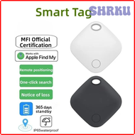 SHRKU สมาร์ทบลูทูธที่รองรับ GPS Tracker สำหรับ Air Itag ผ่านทาง IOS หา App ของฉันเพื่อค้นหากุญแจ iPad กระเป๋าเงินใส่บัตรเด็กป้องกันการสูญหาย Wqhf