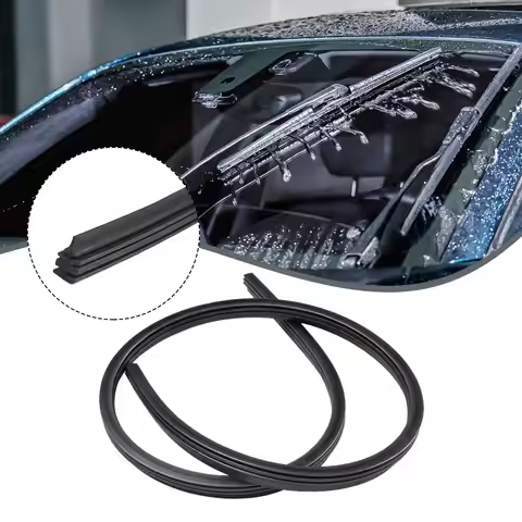Universal Wiper Blade Refill Strip Vehicle 28" 700mm/28" Cut Size Rubber Rubber & Silicone High Qual