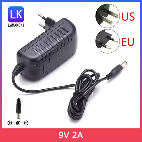 Power Supply AC Adapter 9V 2A Charger for Boss PSA-240 PSA-230ES Guitar Effects Pedal Boss VE20 Peda