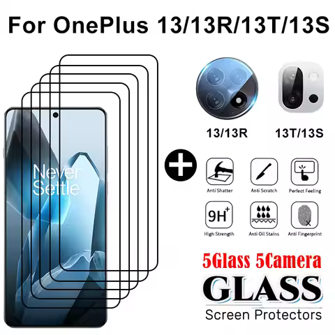 Full Cover Tempered Glass For For Oneplus 13 13R 13T Screen Protector Glass For For OnePlus 13s Came