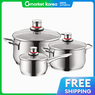 ชุดหม้อ WMF ChromaGan Quality Plus 3 ชนิด (หม้อต้มน้ำ/หม้อต้มแบบมหกรรม)