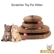 Scratcher Toy for Kitten Magnetic Accordion Cat Scratching Board Adjustable form MobMob