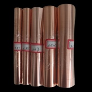 Copper Leather Copper Tape Copper Foil Tape 0.01/0.02/0.03/0.04/0.05/0.06/0.08-1.0mm