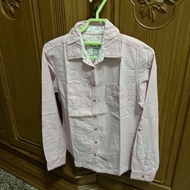 KEMEJA MERAH Marks & SPENCER PINK SHIRT / PLAIN PINK SHIRT