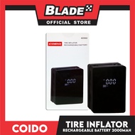 Coido Tire Inflator Rechargeable Battery 150 PSI 2000mAh #2502