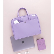 liv***rkSolid Color Shockproof Laptop Bag13Inch14Inch12.9Flat Storage Bag Briefcase &amp; 7KJN